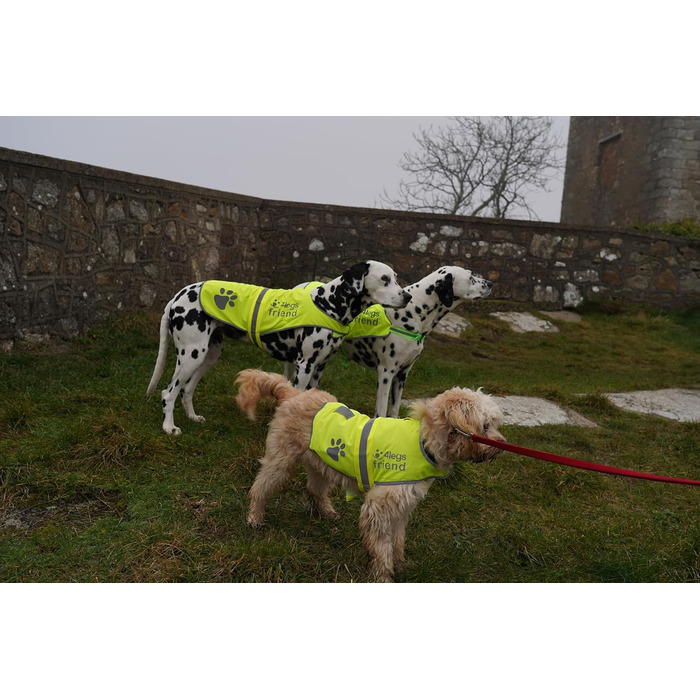 Світловідбиваючий флісовий теплий жилет для собак, 5 розмірів – висока видимість, безпека на дорозі та під час полювання, оранжевий