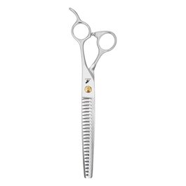 Професійний набір ножиць для грумінгу домашніх тварин 19,1 см, включає прямі та вигнуті ножиці, ножиці для фінальної обробки, VG10 сталь