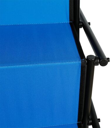 Рампа для собак Homewell - складана, до 70 кг, регульована - для малих, середніх, великих та хворих собак - легка у зберіганні (блакитна)