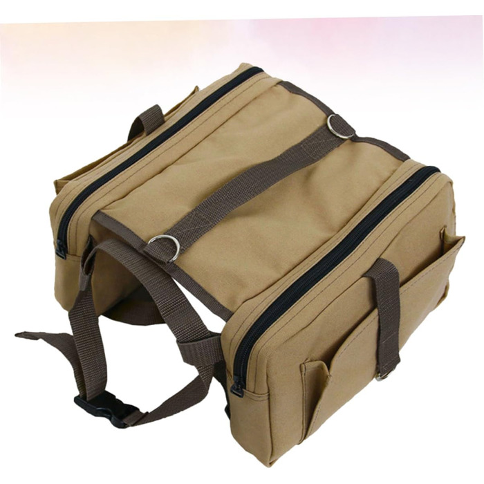 Рюкзак для собак Milisten: зручний та функціональний для прогулянок, кемпінгу та подорожей. Зручний для собак та цуценят, з кишенями для води та перекусів.