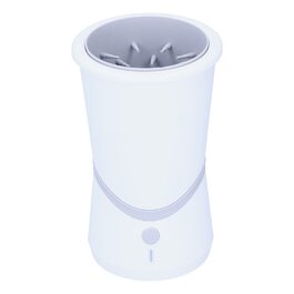 Електричний очищувач лап для собак та котів, портативний, з м'якою силіконовою щіткою