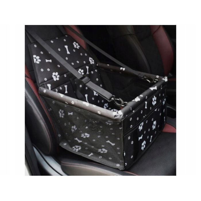 Автомобільний бокс-переноска для собак: захист сидінь та комфортні подорожі (40x24 см)
