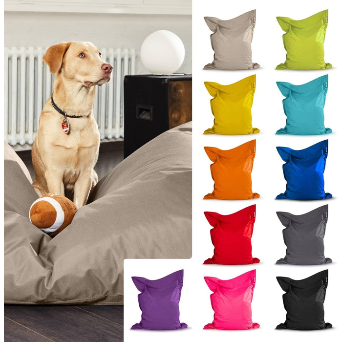 Ліжко для собак середніх та великих порід 140x180 см: подушка, килимок, місце для сну, ліжко для тварин, диван для собак, ліжко для сну, матрац для собак. Бежевий колір.