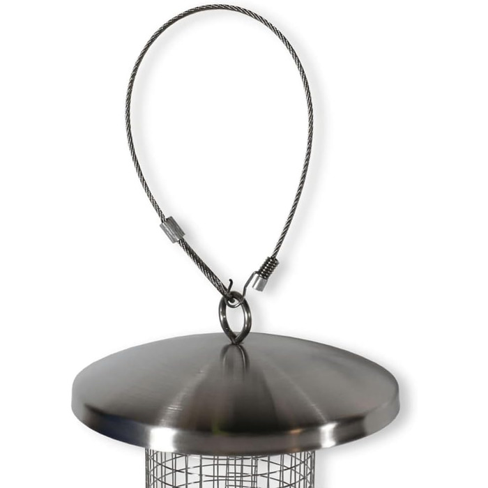 Годівниця для птахів з нержавіючої сталі Haushalt International