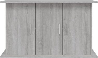 Тумба для акваріума IKAYAA сіра Sonoma, деревостружкова плита, 101x41x58 см