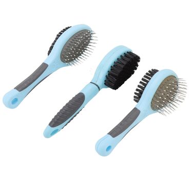 Набір гребінців для собак та котів 8 в 1: багатофункціональний інструмент для видалення ковтунів, ергономічний дизайн, для довгошерстих тварин