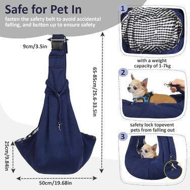 Сумка-переноска для собак до 7.5 кг, блакитна. Ідеальна для прогулянок та активностей на свіжому повітрі. Підходить для собак та котів, цуценят.