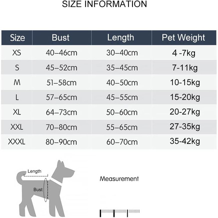 Тепла флісова жилетка для собак - флісовий пуловер/зимовий одяг для собак, Marine, XXL Marine XXL