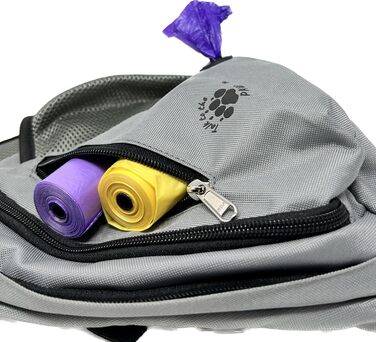 Сумка для тренування собак Paw Leckerli, сіра, стандартна (1 шт.)