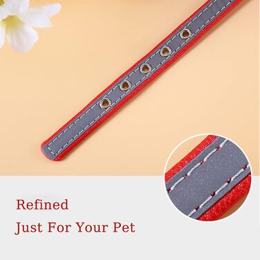 Освітлювальне нашийник Yonsbox для собак та котів з персоналізованою гравіюванням – міцний, легкий, з ID-значком та світловідбиваючою ниткою. Розміри XS–XXL (рожевий, XXL: 46-56 см, для собак вагою до 27 кг)