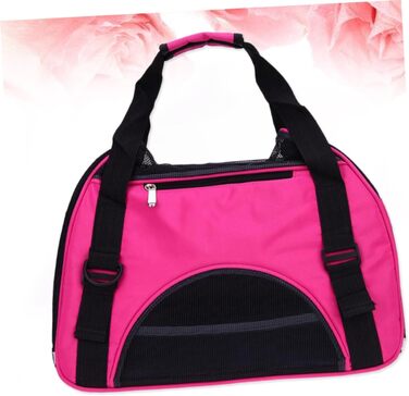 Рюкзак-переноска для собак та котів DOITOOL, рожевий, для подорожей та активного відпочинку