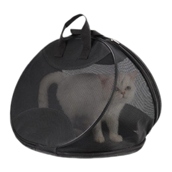 Транспортна сумка для кота | Сітчаста переноска для тварин - Легка дихаюча сумка для котів, кошенят та маленьких собак, для подорожей, активного відпочинку та перенесення
