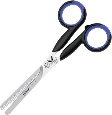 Ножиці для грумінгу собак, професійні ножиці для стрижки шерсті, Solingen, 15 см, хром, зубчате лезо