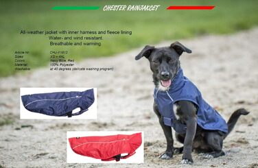 Перехідна куртка CHIARA Chester CHJ-Y1812RD-M: спортивна, червона, розмір M, водонепроникна