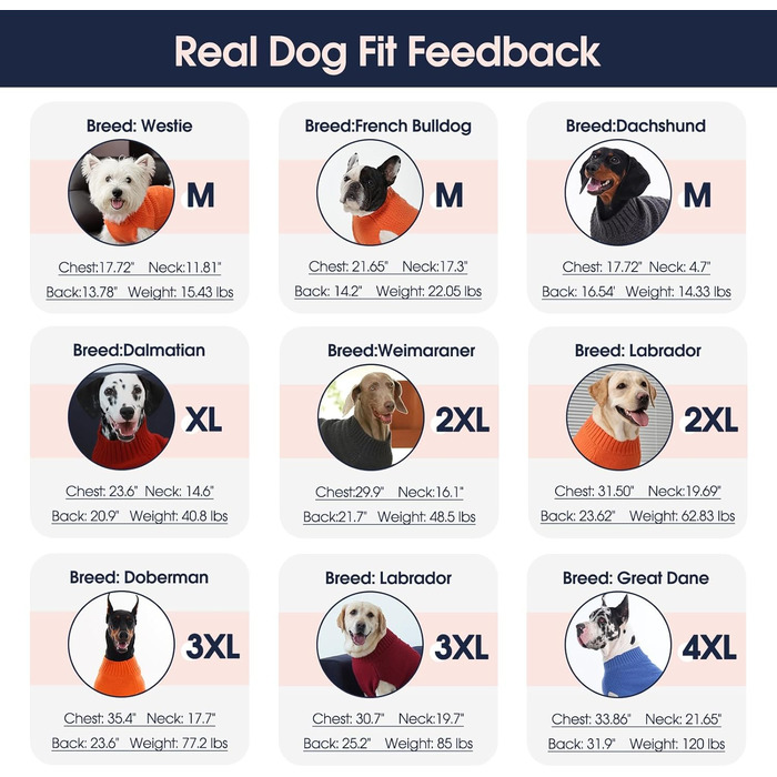 Теплий зимовий пуловер для собак IECOii, XXX-Large, бордовий: теплий, м'який, для великих собак