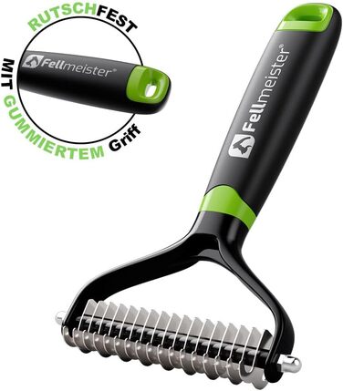 Щітка для собак та котів з короткою та середньою шерстю | Щітка від ковтунів та вичісування | Інструмент для грумінгу шерсті (7-9,5 см)