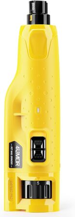 Шліфувальник для собак 4UMOR з 6 ступенями та 2 LED-ліхтариками - безпечна та ефективна догляд за кігтями для собак великих, середніх та маленьких порід