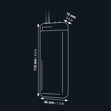 Dennerle Nano Heater Constant 75 Вт – електронний нагрівач для акваріумів 55-75 л