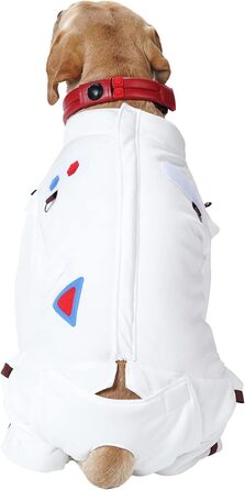 Костюм для собак та котів Space Dog на Хелловін, XXL, білий/розкішний сад