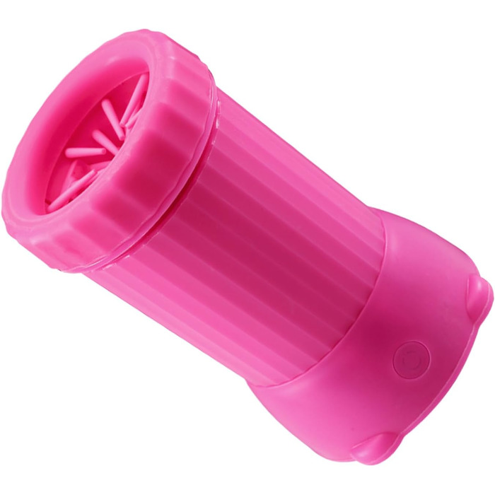 Автоматичний мийник лап для собак Pomurom, USB, для дому, середні та великі породи, цуценята, зелений (рожевий)