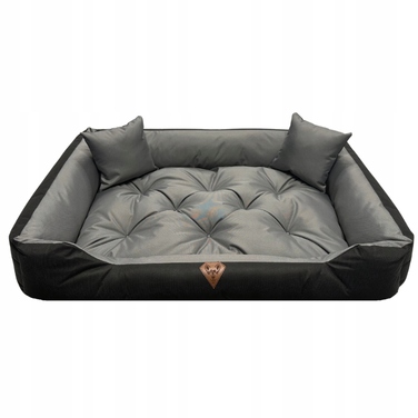 Ліжко-канапа для собак Dogs 4 Life, чорна, 100 см x 75 см