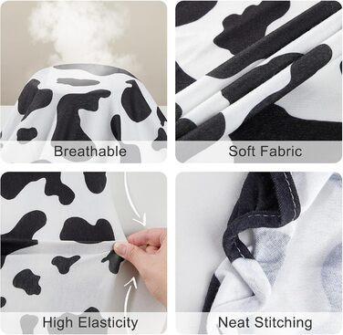 Піжама для собак Bienbee, комплект з 4 шт., розмір 3XL. М'яка, дихаюча, зручна, для цуценят та дорослих собак, великий вибір принтів (гусак, корова, блакитні акули, камуфляж)