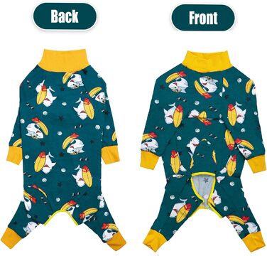 Комбінезон для собак після операції, захист від лизання, альтернатива конусу, 7XL, акула