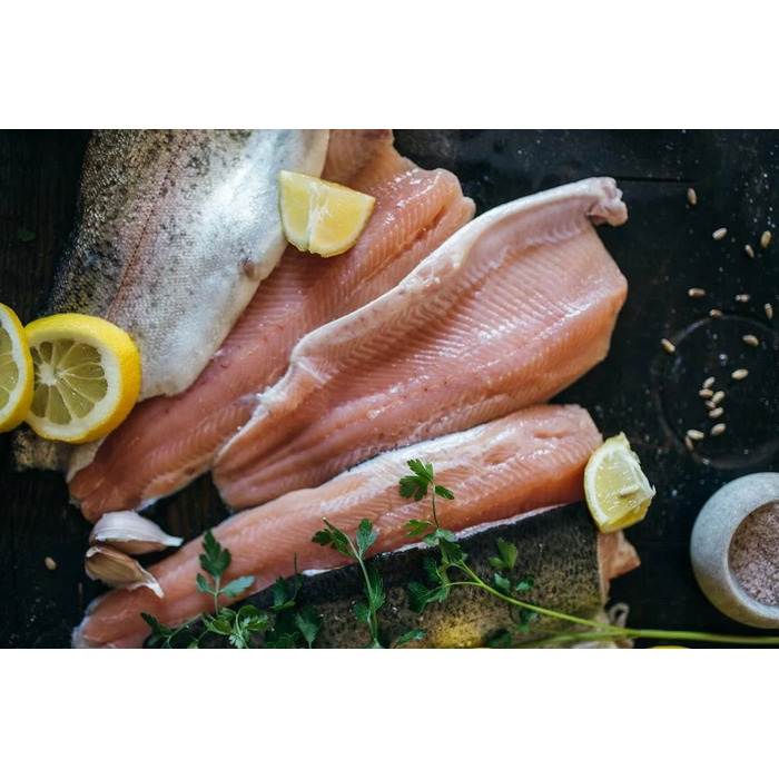 Сухий корм для собак Wiejska Zagroda з морською рибою, M, 9 кг