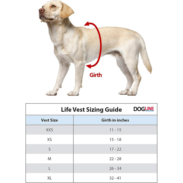 Рятувальний жилет для собак Dogline, для плавання та катання на човні, яскравих кольорів з світловідбиваючими смугами, сітчаста нижня частина для стікання води та сушіння, ручка для перенесення, обхват 66-86 см, неоново-рожевий