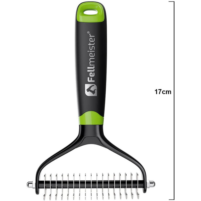 Щітка для собак та котів з короткою та середньою шерстю | Щітка від ковтунів та вичісування | Інструмент для грумінгу шерсті (7-9,5 см)