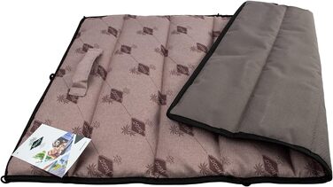 Килимок для собак JEGGO 'Cannes', рожевий, великий, компактний, з ручкою, для дому та подорожей, водовідштовхувальний