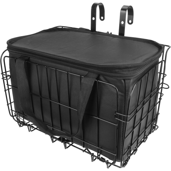 Складаний велосипедний кошик Spesh для передньої/задньої частини з PU-вкладишем, 33x20x22 см