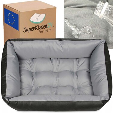 Ортопедичне ліжко для собак Superkissen24, багатоколірне, 120 см x 90 см