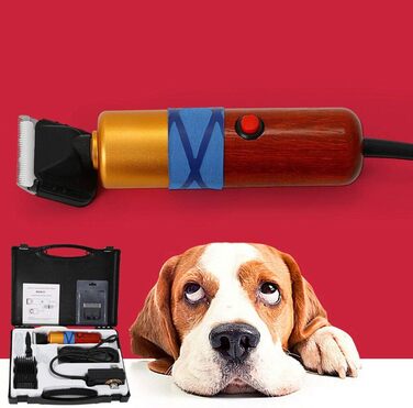 Професійна машинка для стрижки собак, котів та інших тварин, 200W. Електрична шерхорізка для собак, котів, кроликів, мулів та коней