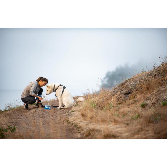 Ruffwear Quencher: Портативний складний миска для води для собак, Ruffwear, Spring Mountains M