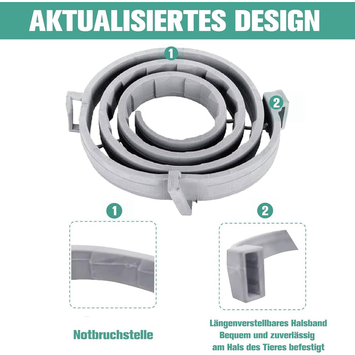 Захисний нашийник від бліх та кліщів для котів Advanllent, від 12 тижнів