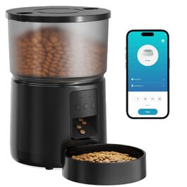 Автоматична годівниця для котів та собак SOOFPET з WiFi (2.4G/5G) - дозатор сухого корму для домашніх тварин