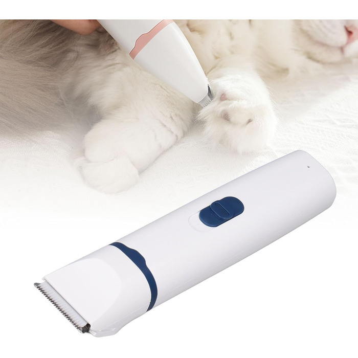 Набір для догляду за собаками: машинка для стрижки з 4 насадками, USB-зарядка, бездротовий шлифувальник кігтів, професійний триммер для лап, тиха машинка для собак