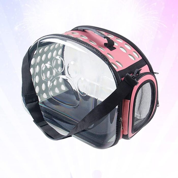 Транспортна сумка для котів POPETPOP - переноска для домашніх тварин, рожева