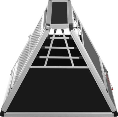 Транспортний бокс Transportbox N59 для собак, алюміній, 82x98x65 см, з аварійним виходом та захистом бампера