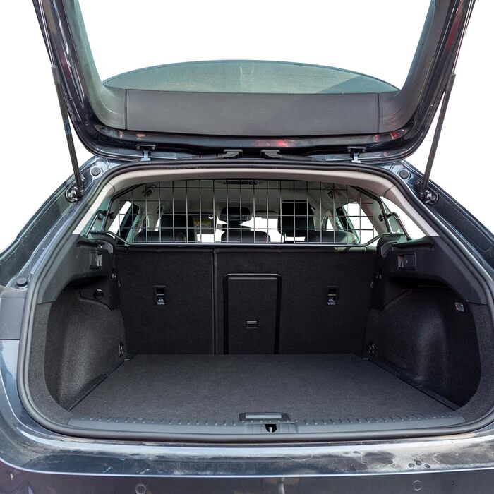 Сітка-перегородка для собак Travall SEAT Leon (2020-), захист багажника, сталева сітка, автоперегородка для собак