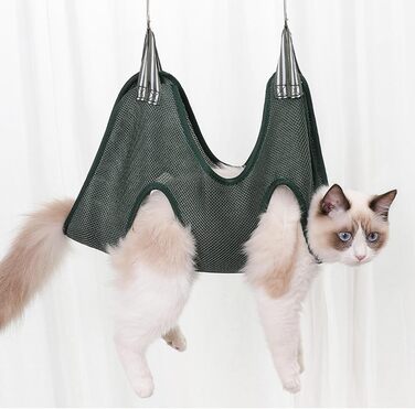 Гамак для грумінгу собак, шлейка, петля для догляду за шерстю, шлейка для собак та котів, широка петля для догляду за тваринами, дихаючий тримач, аксесуари для тварин, стіл для грумінгу