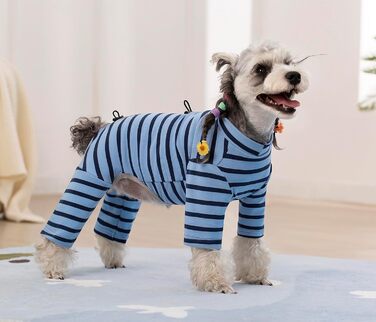 Зимовий теплий пуховик для собак, бавовна, смугастий, регульований, світловідбиваючий, для малих та великих собак, сірий, розмір M, білий (Small, Чорний)