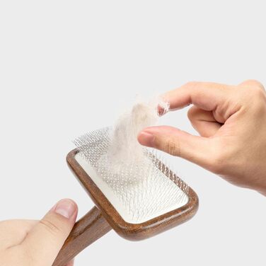 Гребінець для тварин з неслизькою ручкою: для котів та собак, масажний, для довгошерстих