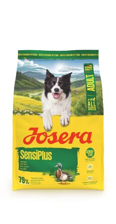 Сухий корм для дорослих собак JOSERA SensiPlus з качкою та рисом, гіпоалергенний, 12.5 кг