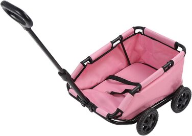 Візок для собак Ejoyous - візок-будка для маленьких собак та котів, складна конструкція, 4 колеса, до 12 кг