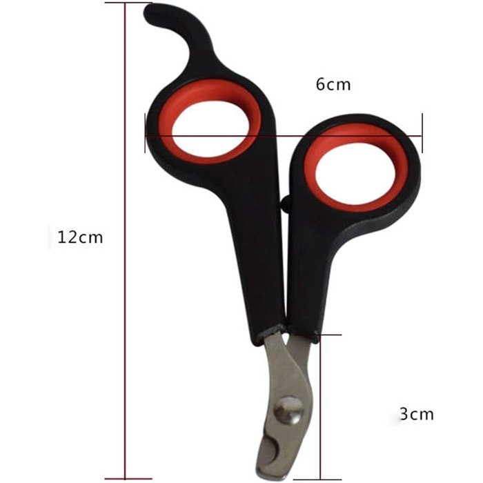 Ножиці для стрижки кігтів домашніх тварин, догляд за кігтями собак, котів, птахів, гризунів, кроликів, хоряків та інших дрібних тварин