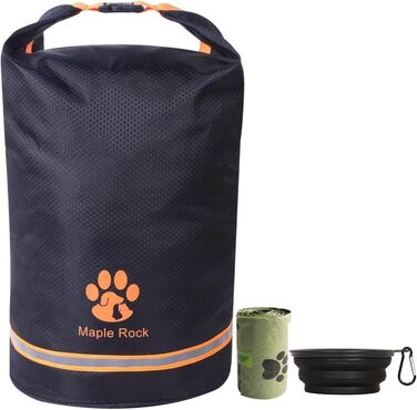 Сумка-переноска для тварин Maple Rock, 20 л, для подорожей, кемпінгу, з контейнером для корму, 84 чашки