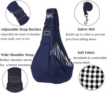Рюкзак-переноска для собак та котів, чорний: зручний, з регульованим ременем та кишенею