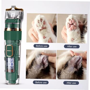 Набір для грумінгу собак POPETPOP: машинка для стрижки шерсті, акумуляторна, бездротова, тиха, з аксесуарами та гребінцями